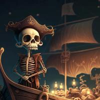 Skeletain丶骷髅船长头像