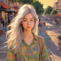 车圈小娜头像
