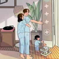 鹰派猪头奶爸搞笑视频头像