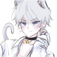 吃猫条的狗狗头像