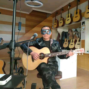 蒙面人吉他头像
