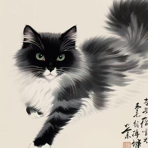 涅槃重生的猫姑头像