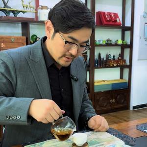 聊城甄贡散茶老白头像