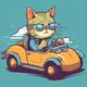 铃铛猫车头像