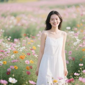 亭中闻花香的雅人头像