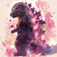 车圈哥斯拉头像