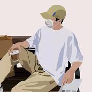 爱穿白色半袖的的个人资料头像