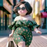 服装工艺kiki电脑刺绣头像