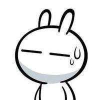 兔斯基窝着不起床头像