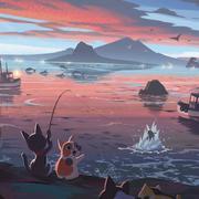 还有山和大海的个人资料头像