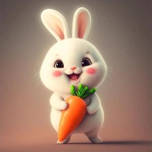 爱分享的兔兔子头像
