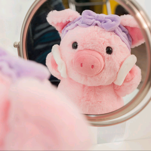 粉色的猪头像
