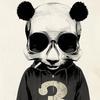 戴眼镜的野兽头像