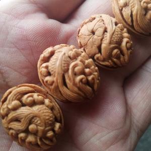 老刀核雕头像