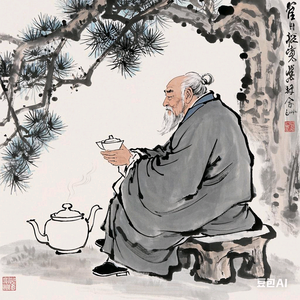 中式养生头像