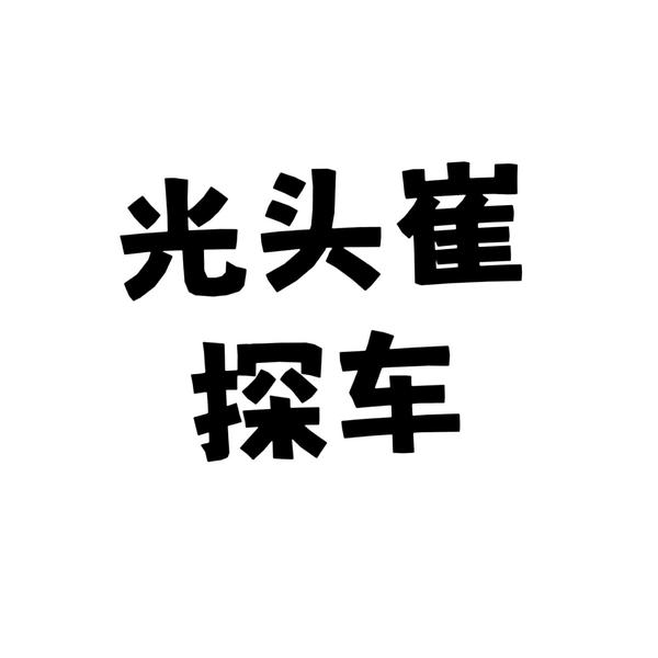 光头崔探车头像