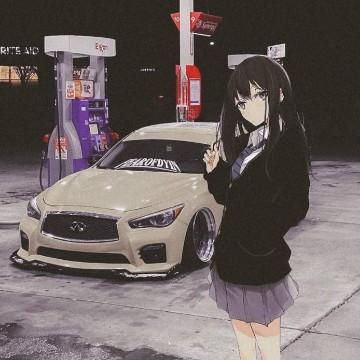 藤原夏向鸭头像