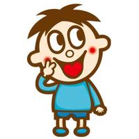 会吐泡泡的小男生头像