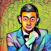 乐奕郝瘦头像